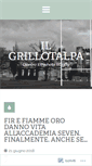 Mobile Screenshot of ilgrillotalpa.com